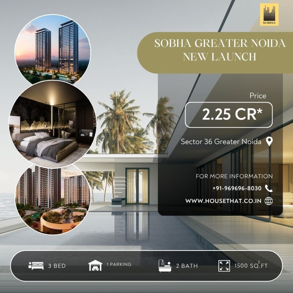 Explore the detailed floor and layout plans of Sobha Sector 36 Aurum in Greater Noida. Discover your ideal living space today!