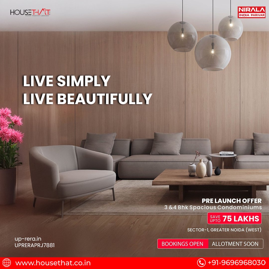 Nirala Noida Extension – Premium 2/3/4 BHK Apartments at the Best Price