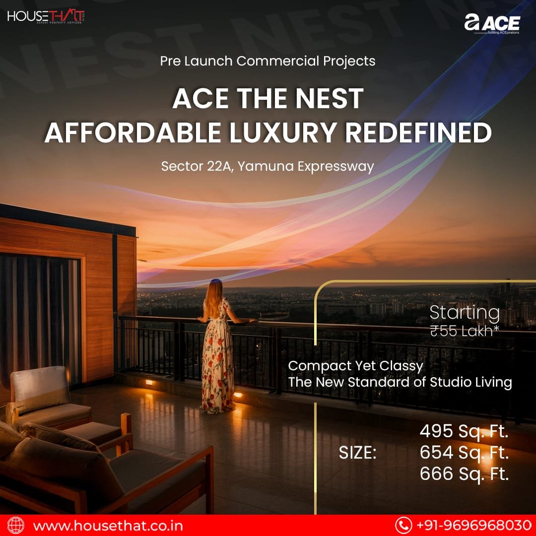 ACE The Nest – Studio Apartments on Yamuna Expressway