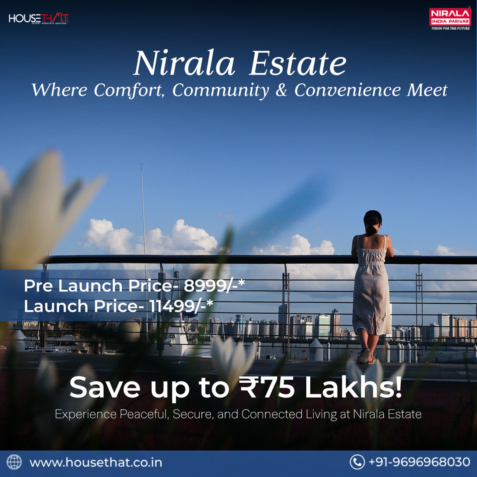 Nirala 4 BHK Luxury Apartments – Sector 1, Greater Noida West