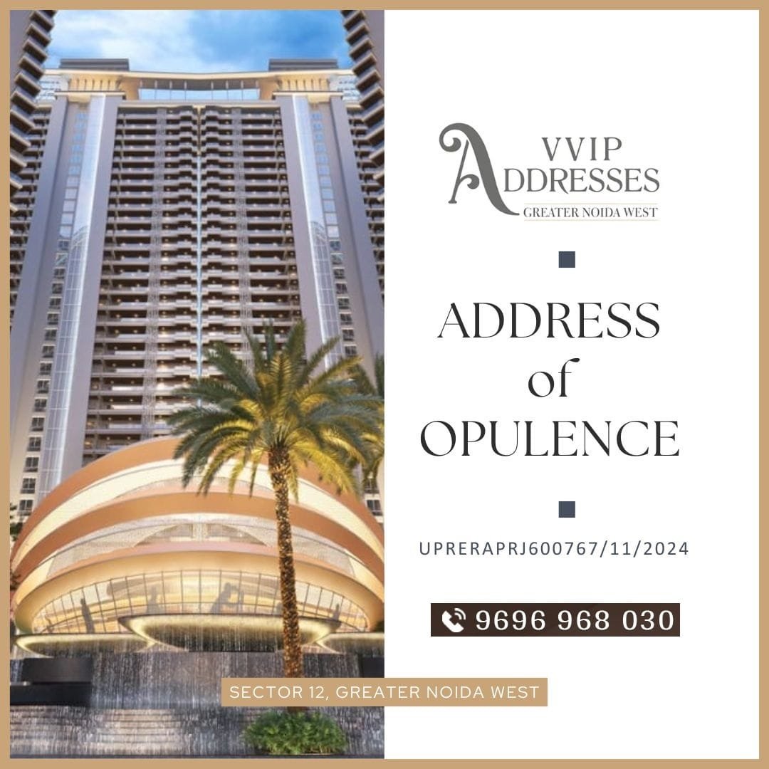 Gated community apartments Noida